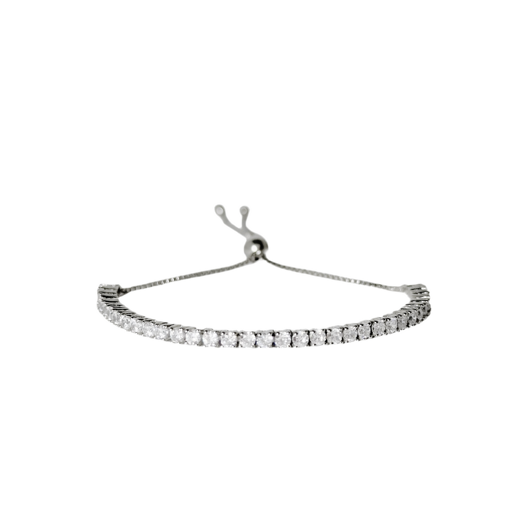 Classic adjustable Tennis bracelet